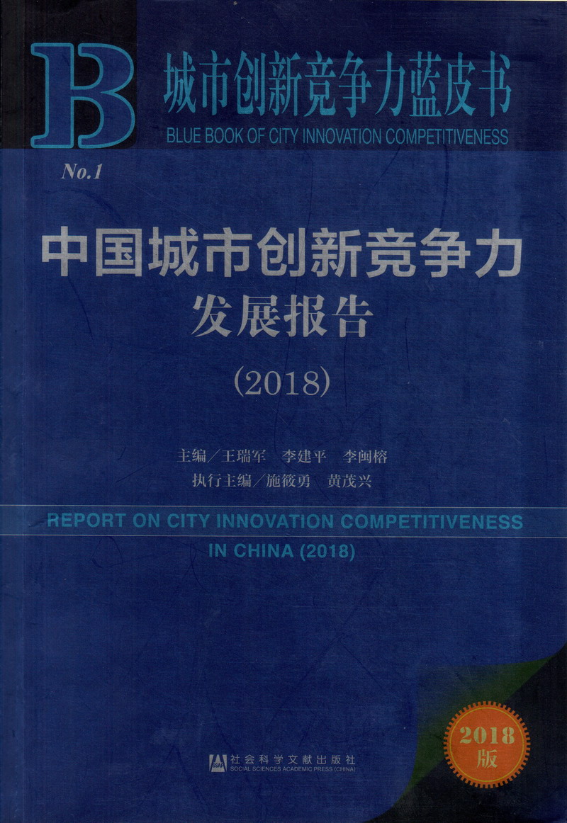 抽插花心大啊啊啊中国城市创新竞争力发展报告（2018）