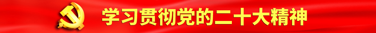 东北老女人逼认真学习贯彻落实党的二十大会议精神